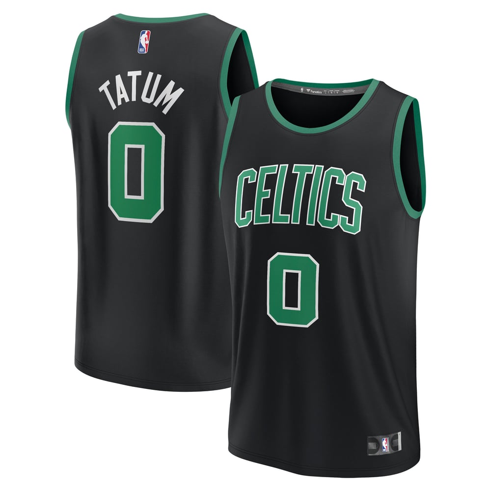 Maillot Jayson Tatum Boston Celtics Fast Break Statement Edition - Black