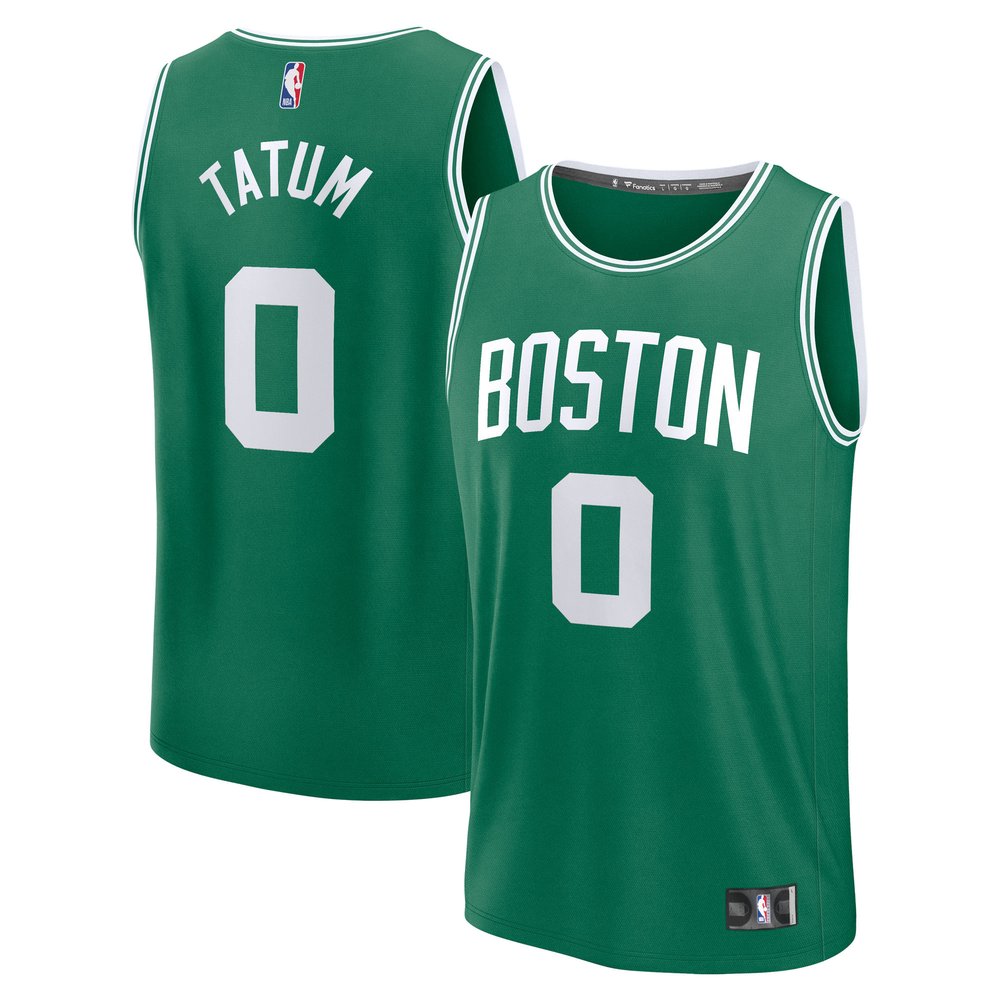 Maillot Jayson Tatum Boston Celtics Fast Break Icon Edition - Kelly Green