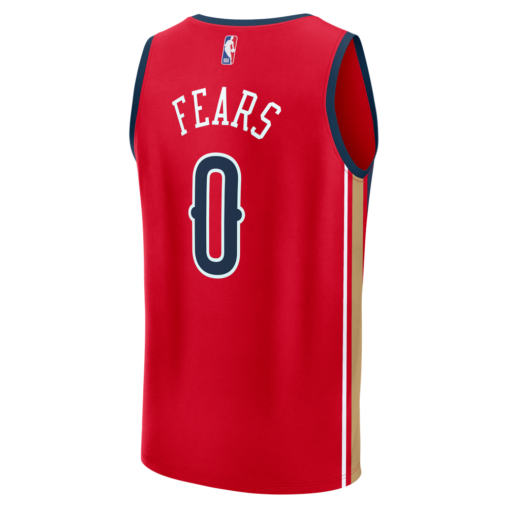 Maillot Jeremiah Fears New Orleans Pelicans Fast Break Statement Edition - Red