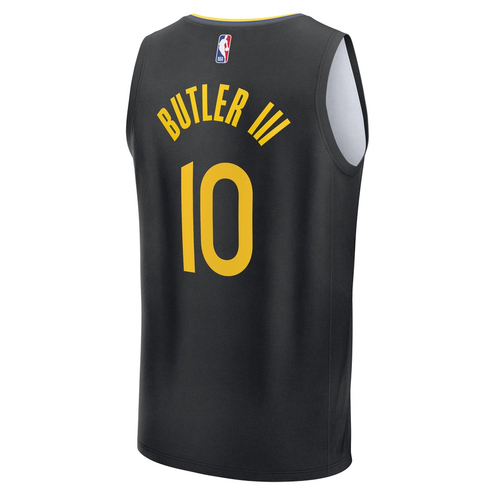 Maillot Jimmy Butler III Golden State Warriors Fast Break Statement Edition - Black