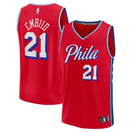 Maillot Joel Embiid Philadelphia 76ers Fast Break Statement Edition - Red
