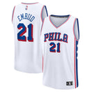 Maillot Joel Embiid Philadelphia 76ers Fast Break Association Edition - White