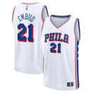 Maillot Joel Embiid Philadelphia 76ers Fast Break Association Edition - White