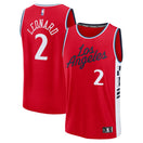 Maillot Kawhi Leonard LA Clippers Fast Break Statement Edition - Red