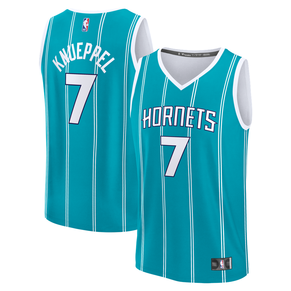 Maillot Kon Knueppel Charlotte Hornets Fast Break Icon Edition - Teal