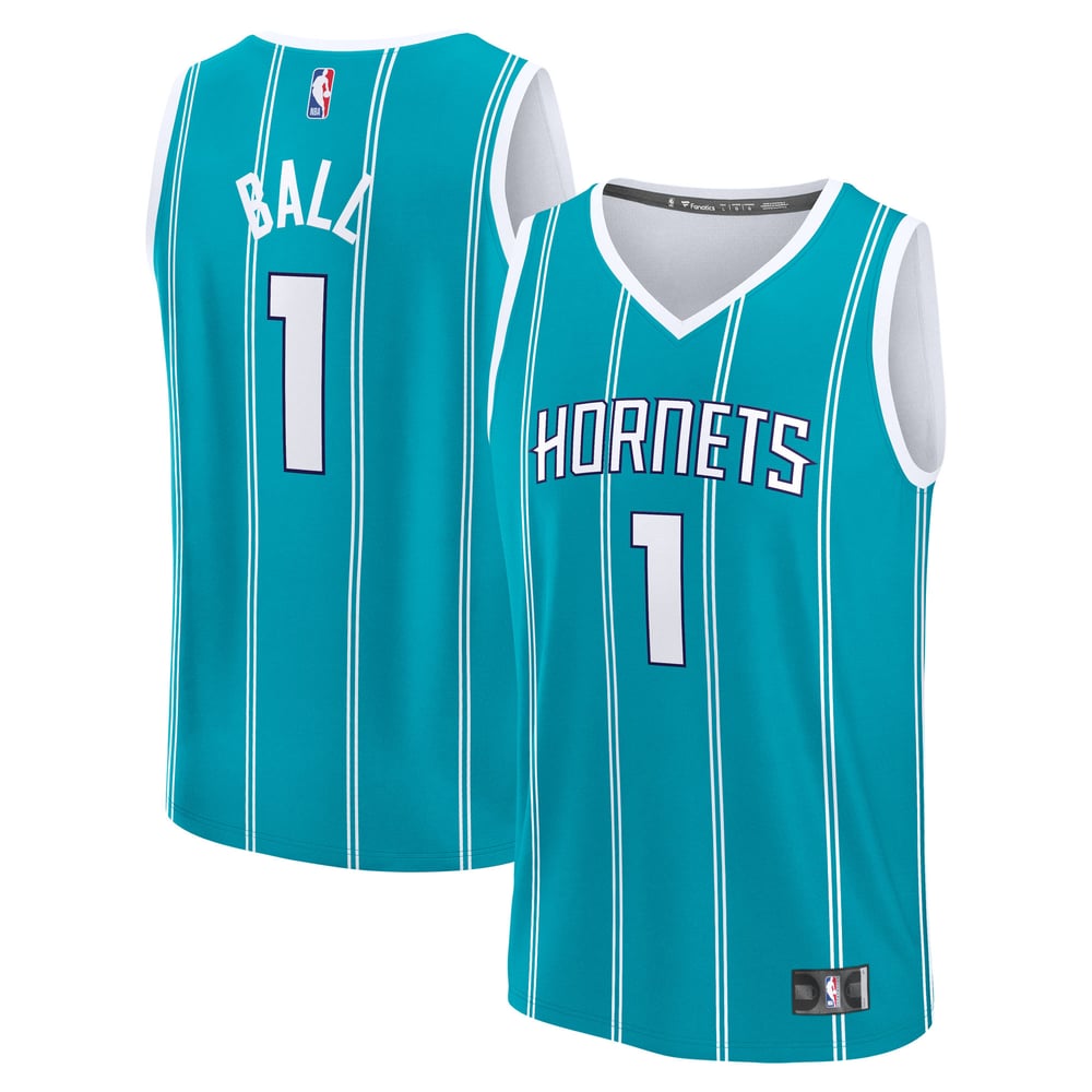 Maillot LaMelo Ball Charlotte Hornets Fast Break Icon Edition - Teal
