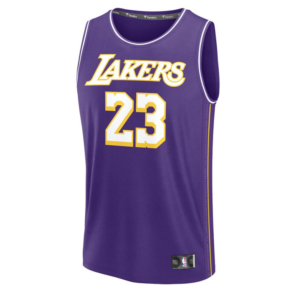 Maillot LeBron James Los Angeles Lakers Fast Break Statement Edition - Purple