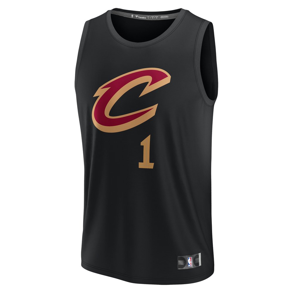 Maillot Max Strus Cleveland Cavaliers Fast Break Statement Edition - Black