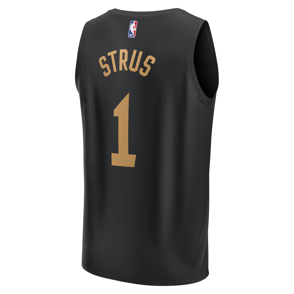 Maillot Max Strus Cleveland Cavaliers Fast Break Statement Edition - Black