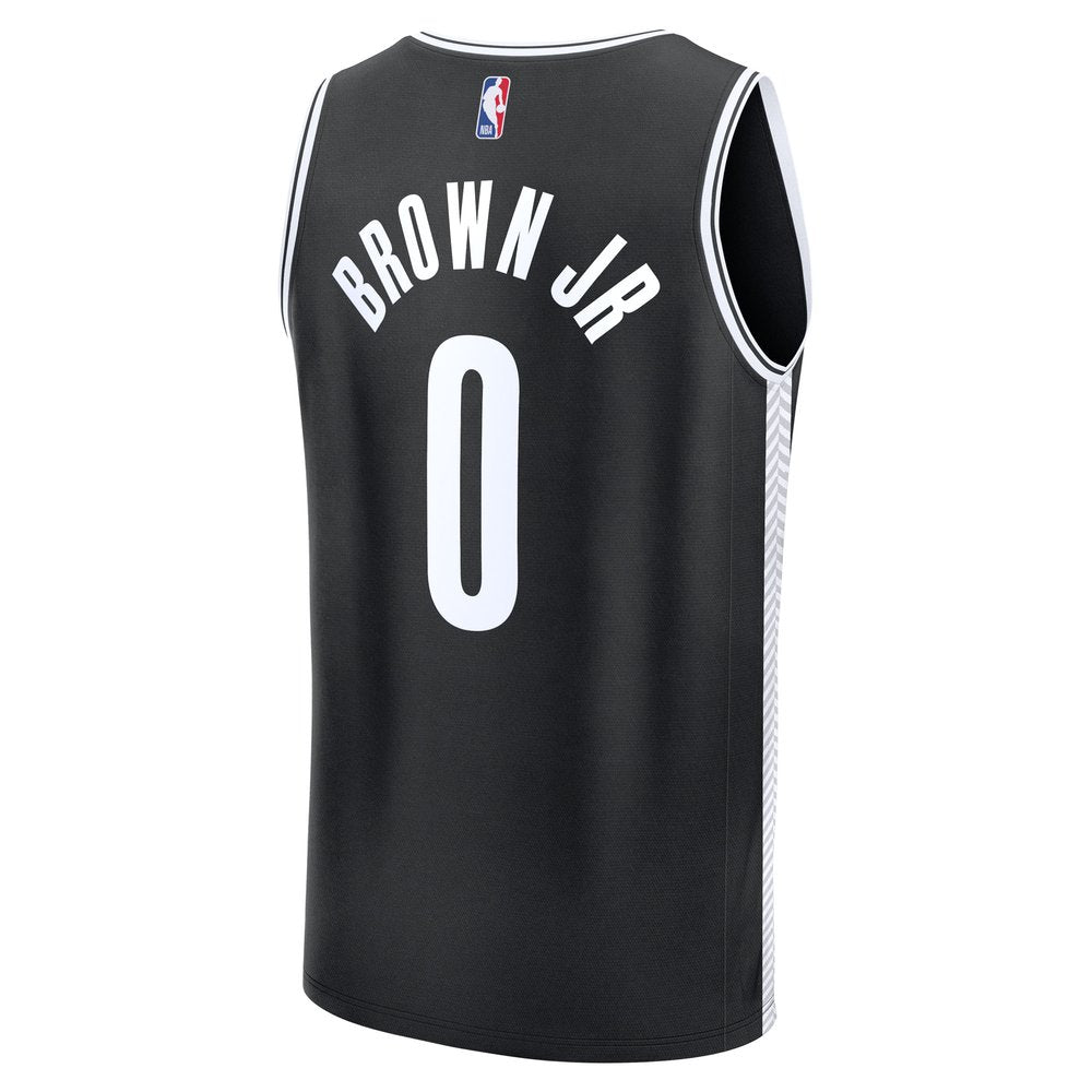 Maillot Mikel Brown Jr. Brooklyn Nets Fast Break Icon Edition - Black