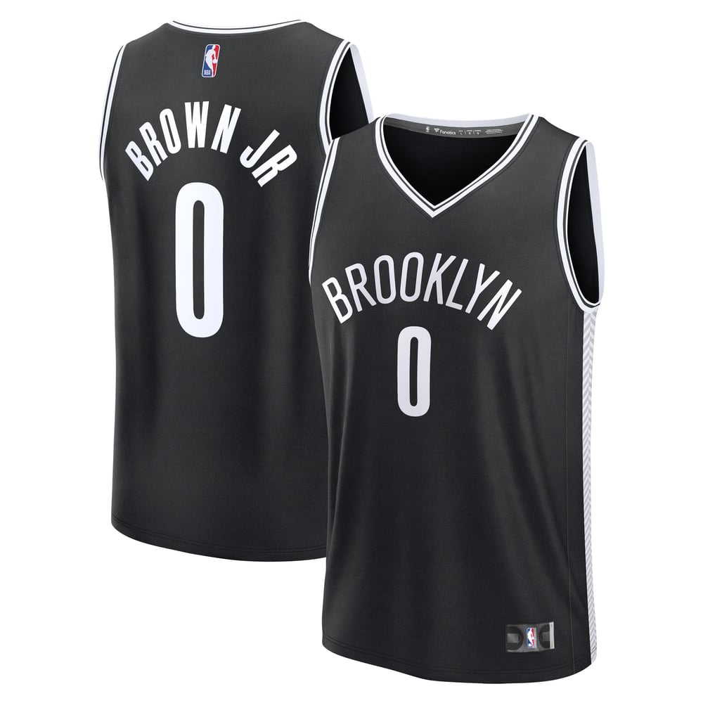 Maillot Mikel Brown Jr. Brooklyn Nets Fast Break Icon Edition - Black