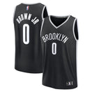 Maillot Mikel Brown Jr. Brooklyn Nets Fast Break Icon Edition - Black