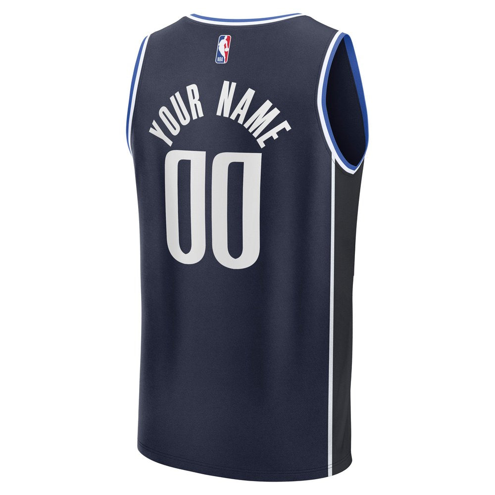 Maillot Dallas Mavericks Fast Break Statement Edition - Navy
