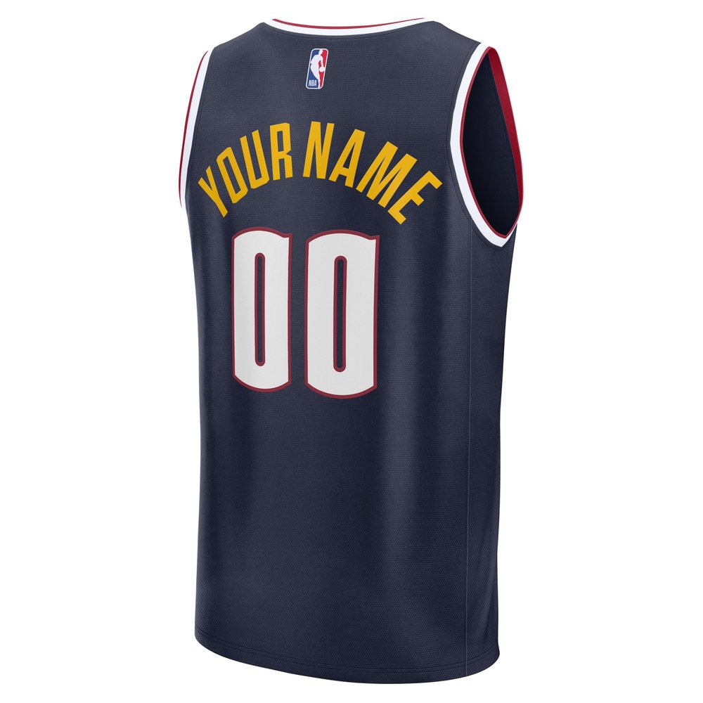 Maillot Denver Nuggets Fast Break Icon Edition - Navy
