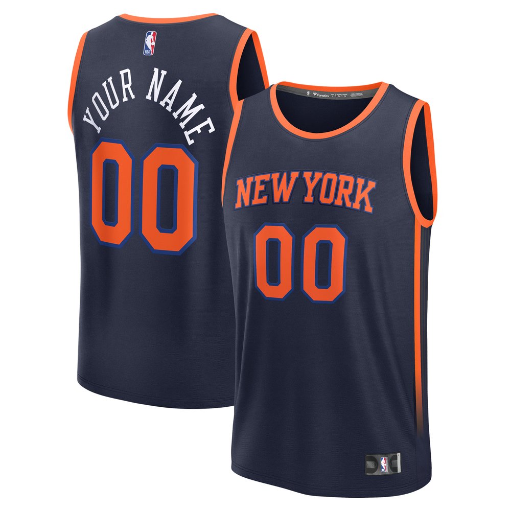 Maillot New York Knicks Fast Break Statement Edition - Navy