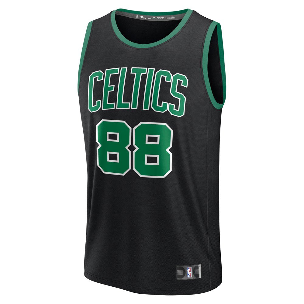 Maillot Neemias Queta Boston Celtics Fast Break Statement Edition - Black