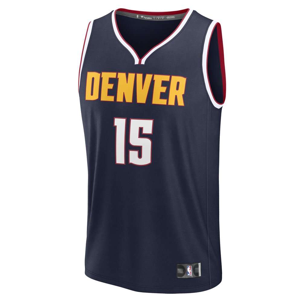 Maillot Nikola Jokic Denver Nuggets Fast Break Icon Edition - Navy