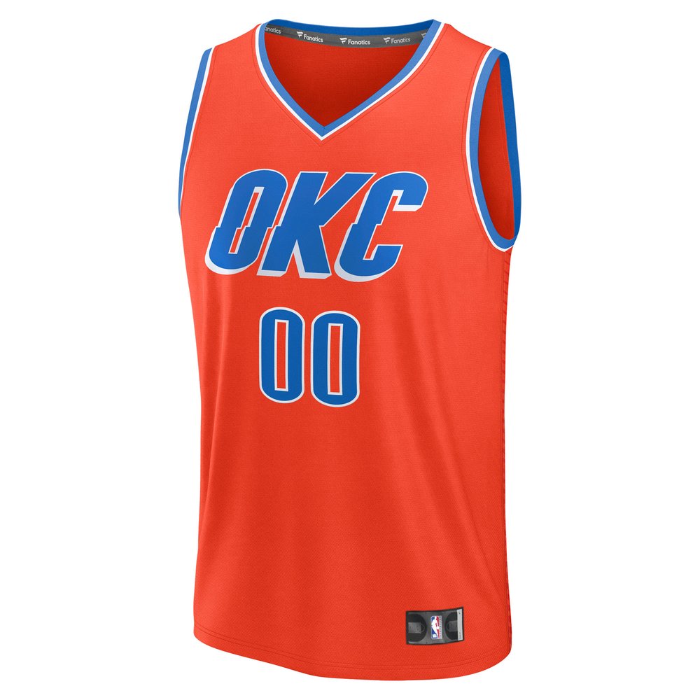 Maillot Oklahoma City Thunder Fast Break Statement Edition - Orange