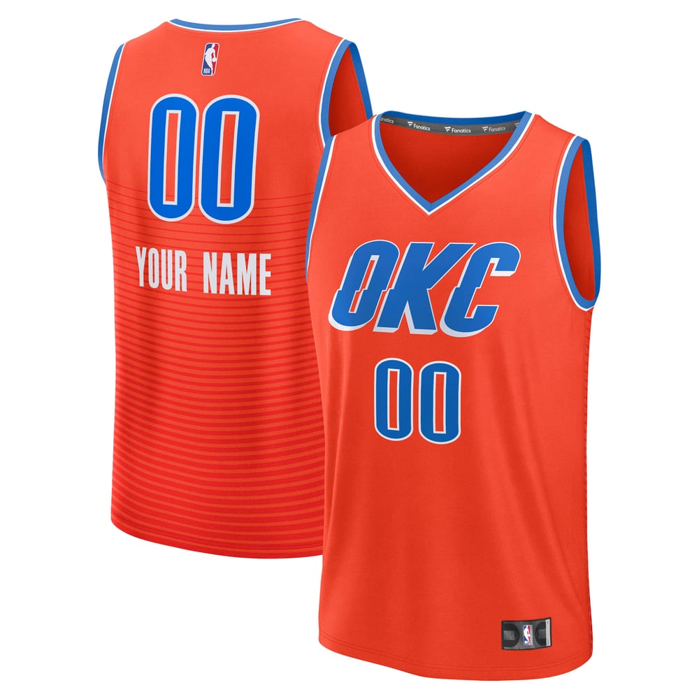 Maillot Oklahoma City Thunder Fast Break Statement Edition - Orange