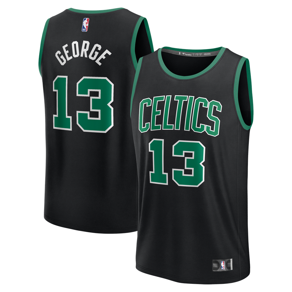 Maillot Paul George Boston Celtics Fast Break Statement Edition - Black