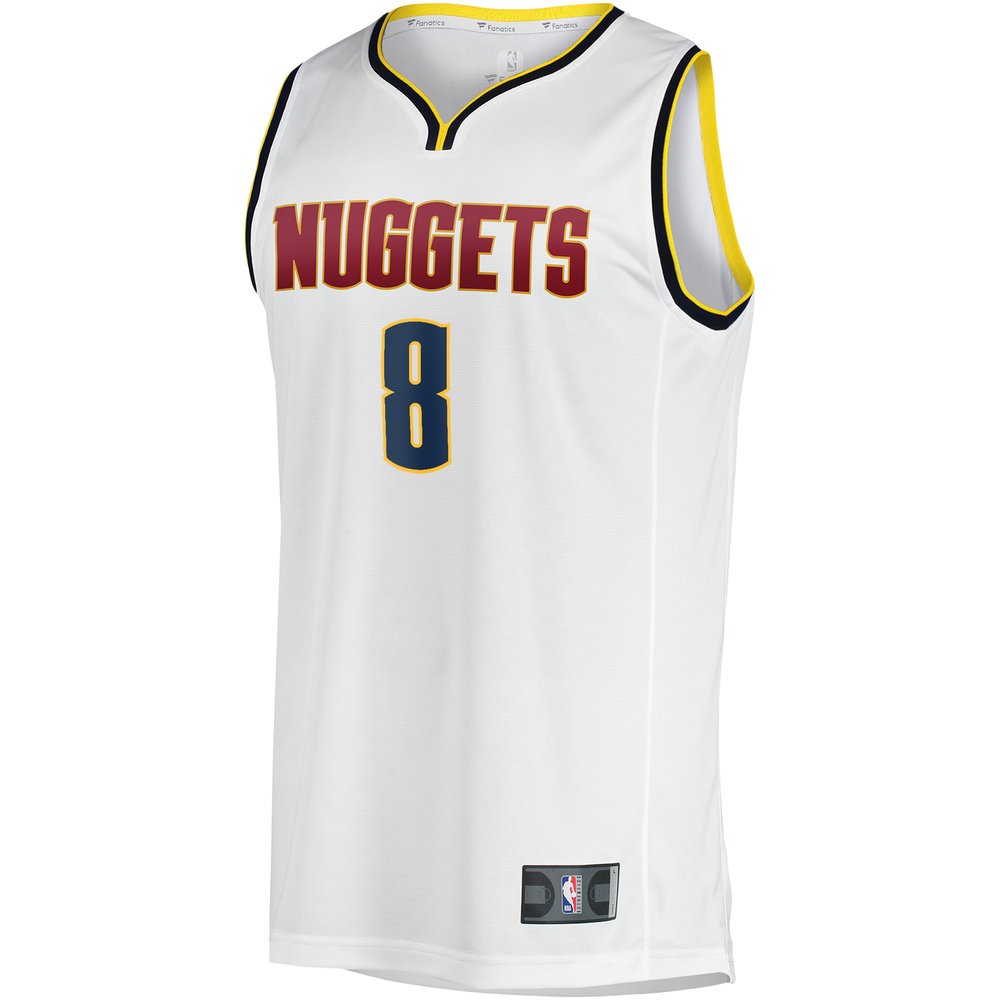 Maillot Peyton Watson Denver Nuggets Fast Break Association Edition - White