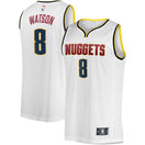 Maillot Peyton Watson Denver Nuggets Fast Break Association Edition - White