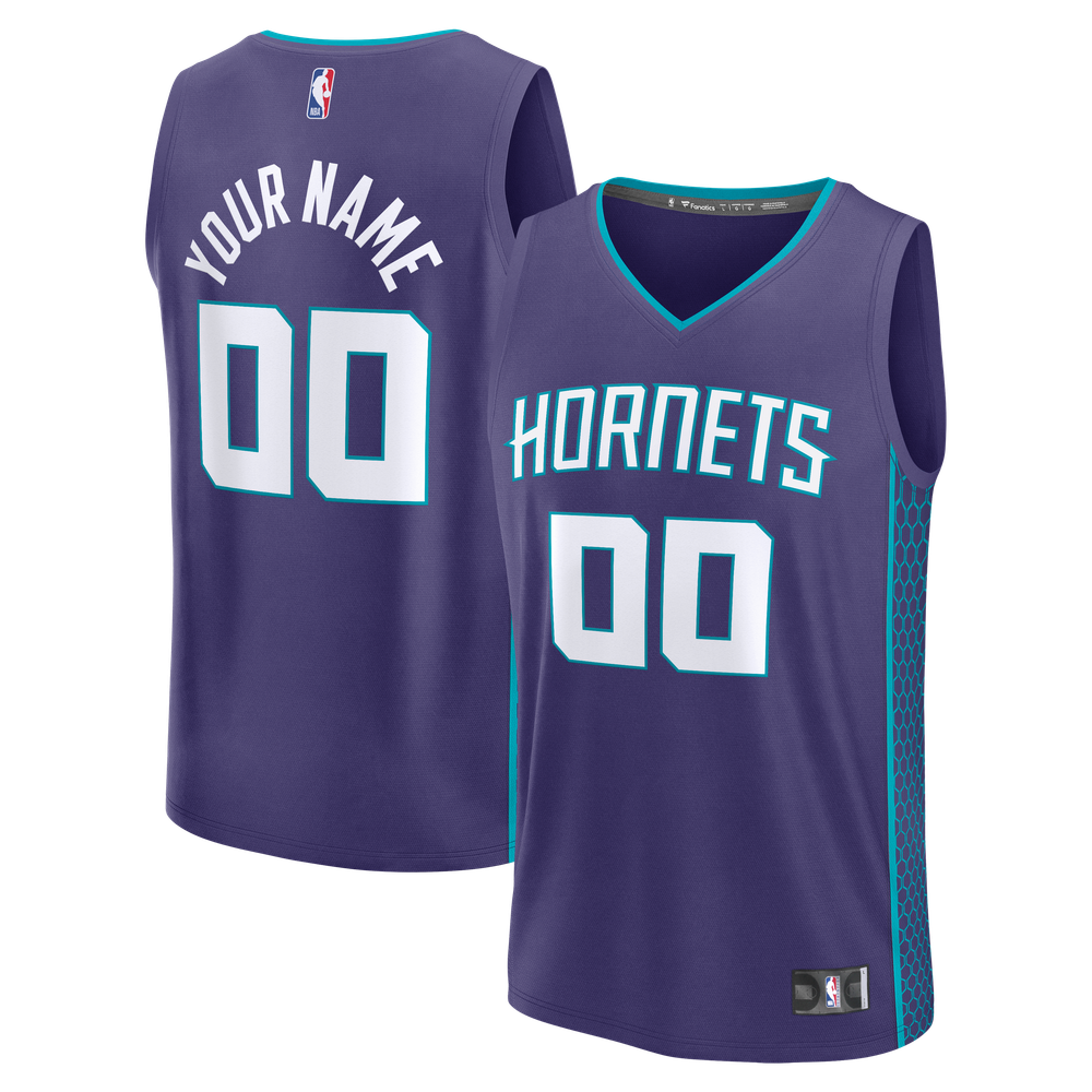 Maillot Charlotte Hornets Fast Break Icon Edition - Purple