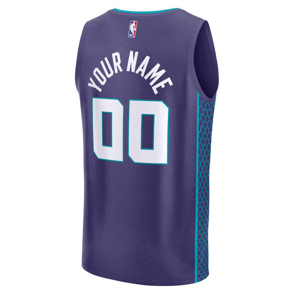 Maillot Charlotte Hornets Fast Break Icon Edition - Purple