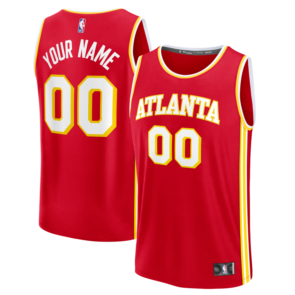 Maillot Atlanta Hawks Fast Break Icon Edition - Red