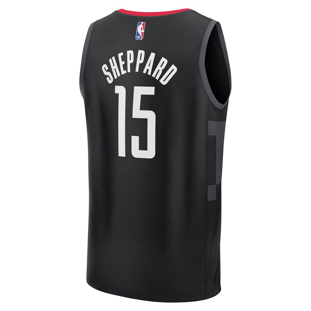 Maillot Reed Sheppard Houston Rockets Fast Break Statement Edition - Black