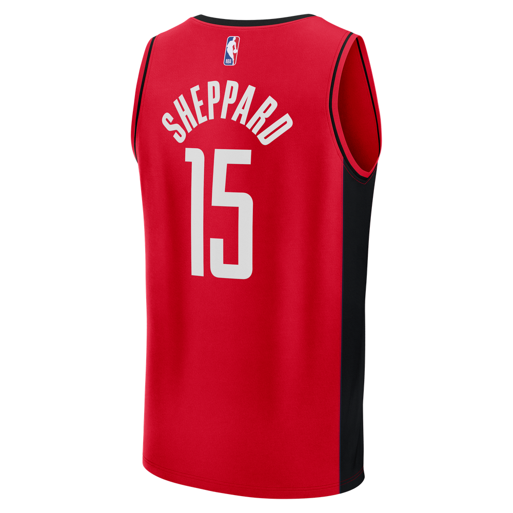 Maillot Reed Sheppard Houston Rockets Fast Break Icon Edition - Red