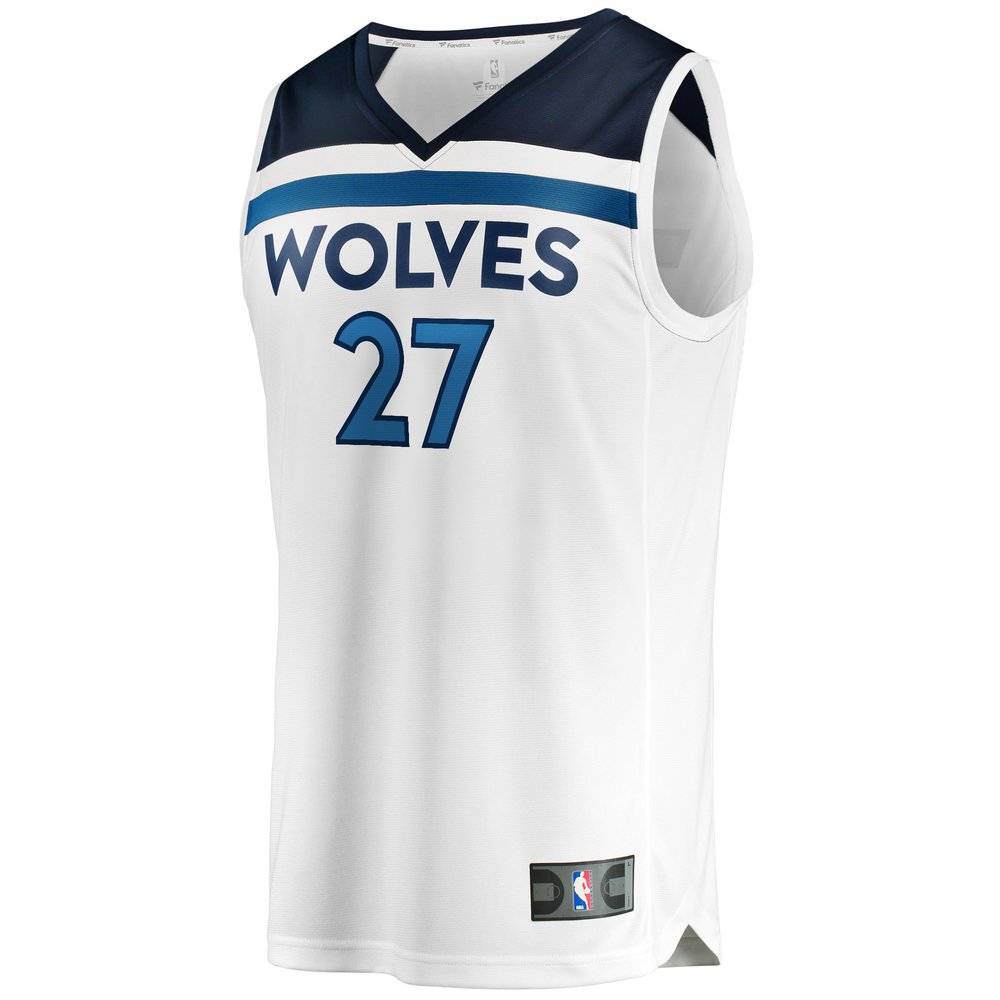 Maillot Rudy Gobert Minnesota Timberwolves Fast Break Association Edition - White
