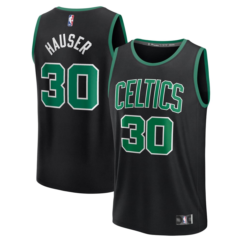 Maillot Sam Hauser Boston Celtics Fast Break Statement Edition - Black