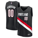 Maillot Scoot Henderson Portland Trail Blazers Fast Break Icon Edition - Black