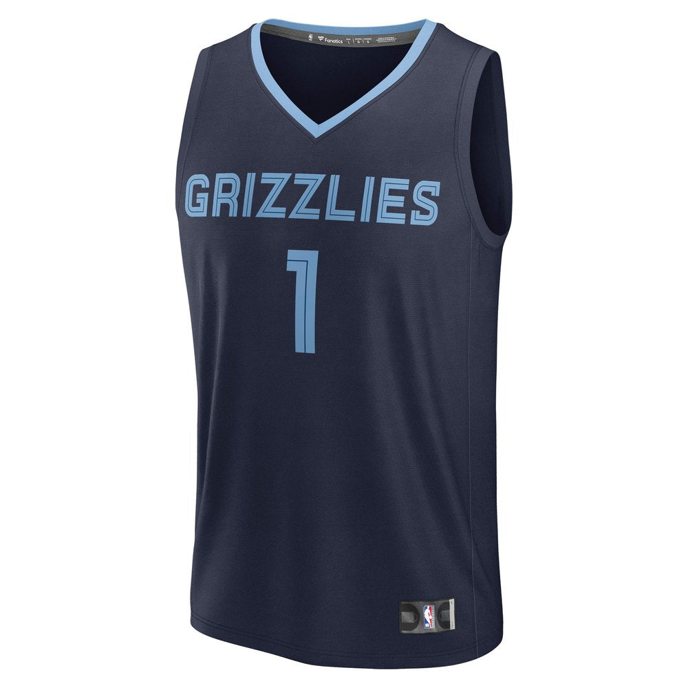 Maillot Scotty Pippen Jr. Memphis Grizzlies Fast Break Icon Edition - Navy
