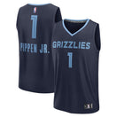 Maillot Scotty Pippen Jr. Memphis Grizzlies Fast Break Icon Edition - Navy