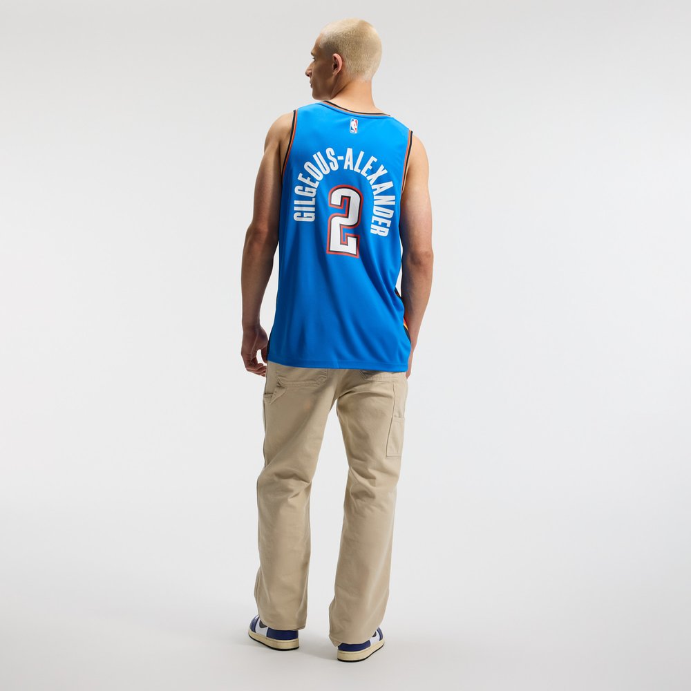 Maillot Shai Gilgeous-Alexander Oklahoma City Thunder Fast Break Icon Edition - Blue