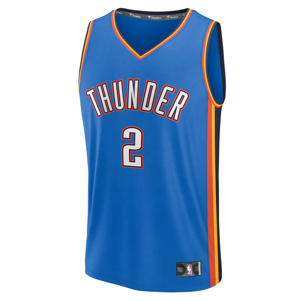 Maillot Shai Gilgeous-Alexander Oklahoma City Thunder Fast Break Icon Edition - Blue