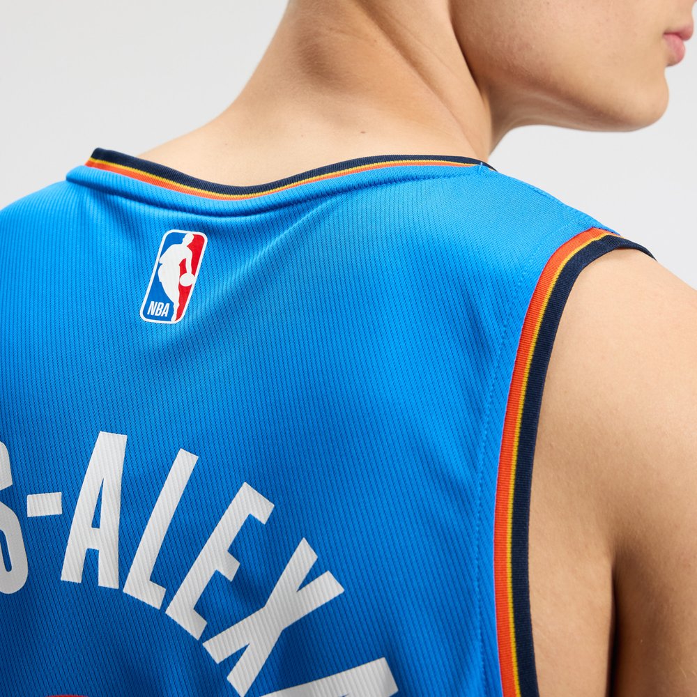 Maillot Shai Gilgeous-Alexander Oklahoma City Thunder Fast Break Icon Edition - Blue