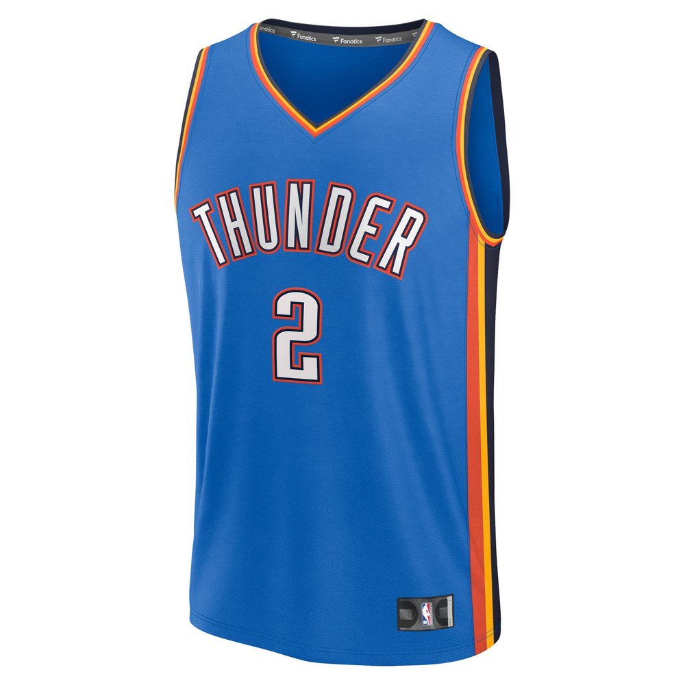 Maillot Shai Gilgeous-Alexander Oklahoma City Thunder Fast Break Icon Edition - Blue