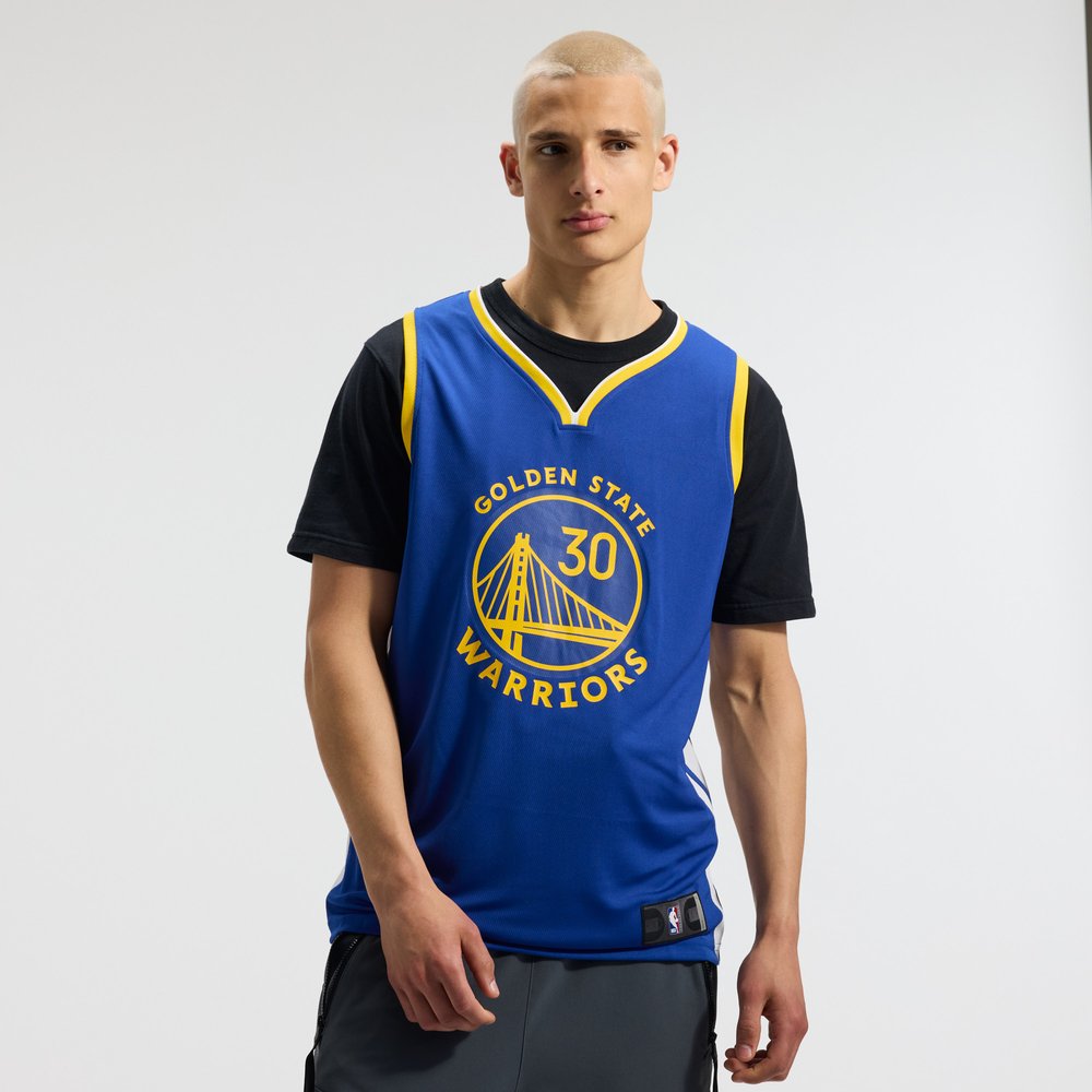 Maillot Stephen Curry Golden State Warriors Fast Break Icon Edition - Royal