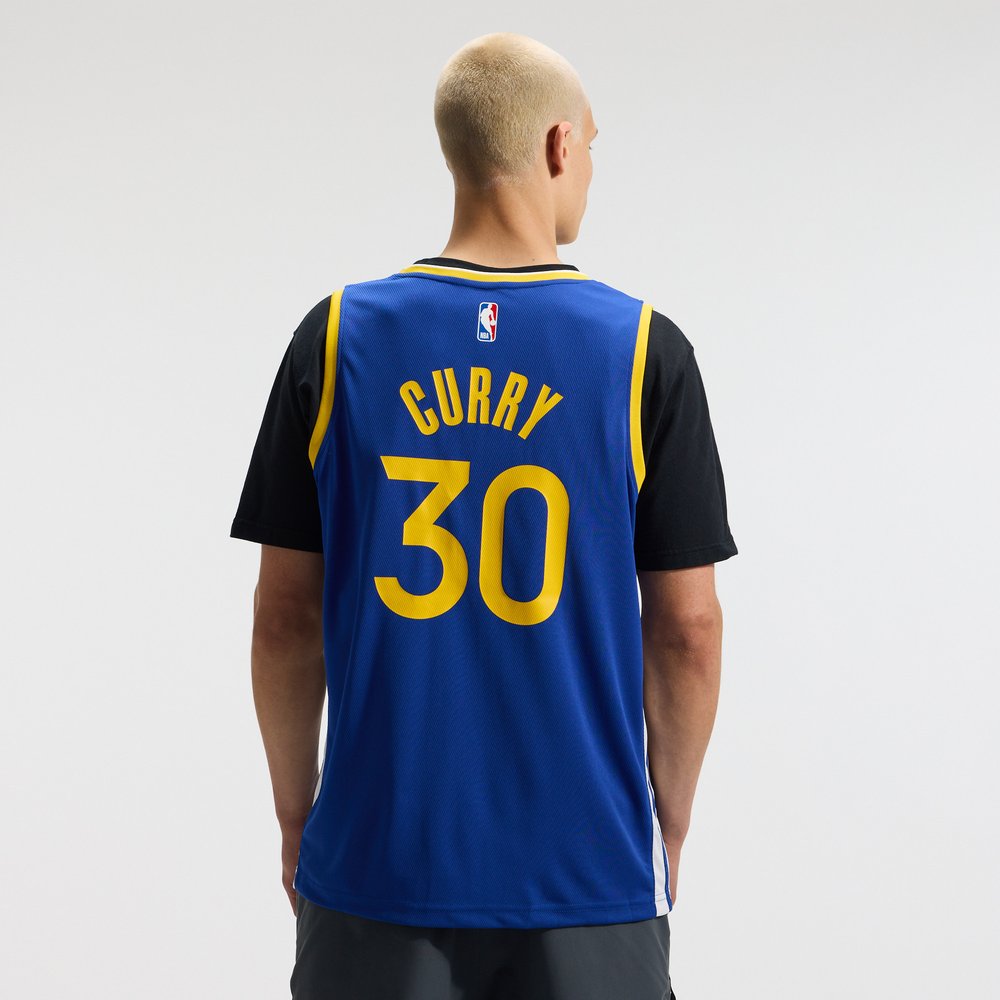 Maillot Stephen Curry Golden State Warriors Fast Break Icon Edition - Royal