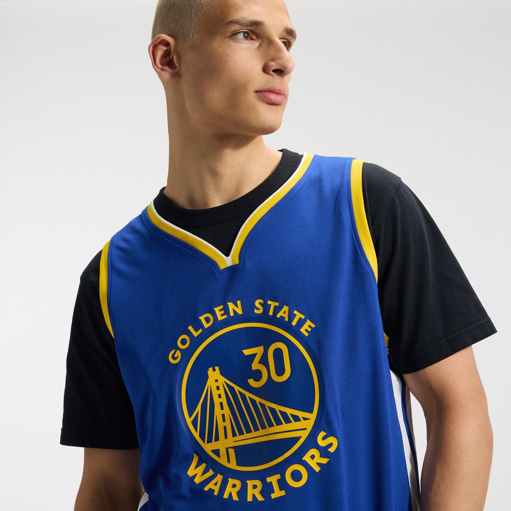 Maillot Stephen Curry Golden State Warriors Fast Break Icon Edition - Royal