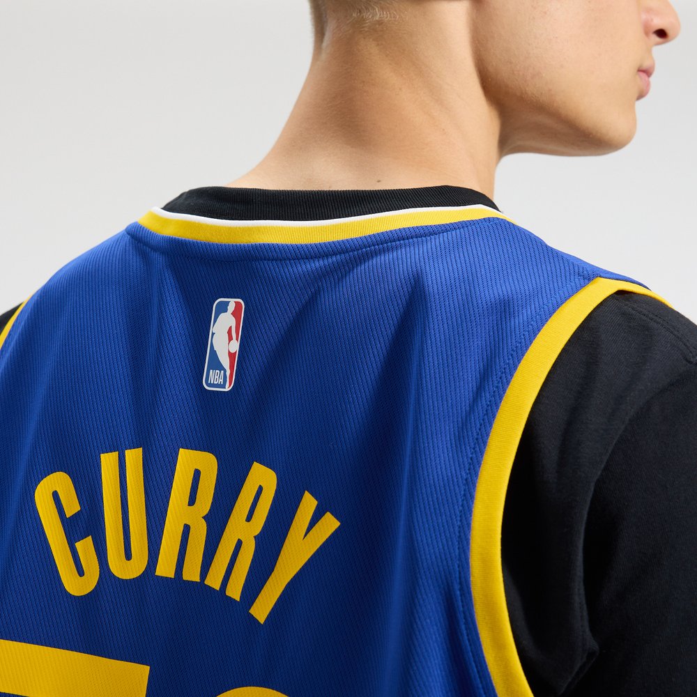 Maillot Stephen Curry Golden State Warriors Fast Break Icon Edition - Royal