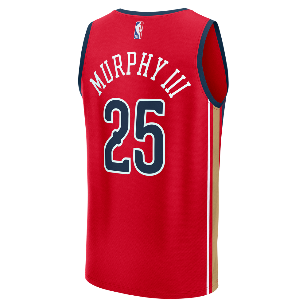 Maillot Trey Murphy III New Orleans Pelicans Fast Break Statement Edition - Red