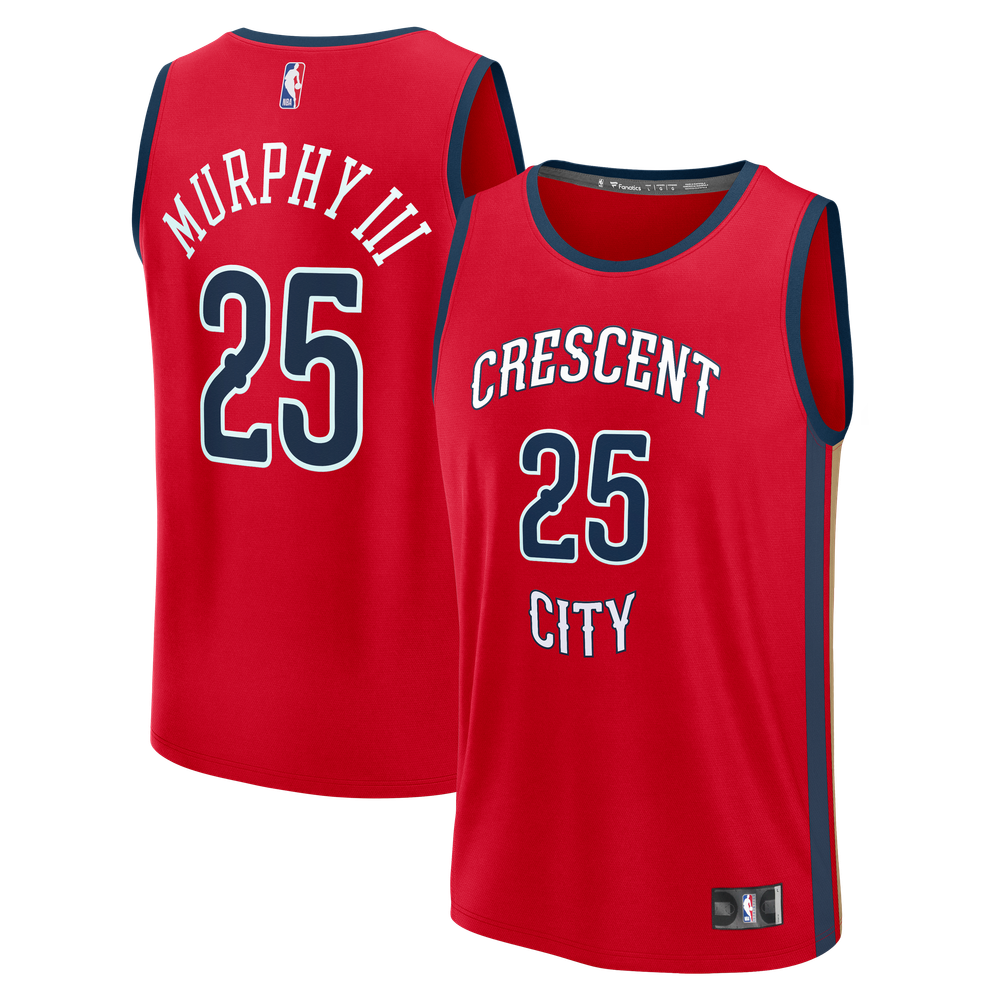 Maillot Trey Murphy III New Orleans Pelicans Fast Break Statement Edition - Red
