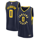 Maillot Tyrese Haliburton Indiana Pacers Fast Break Icon Edition - Navy