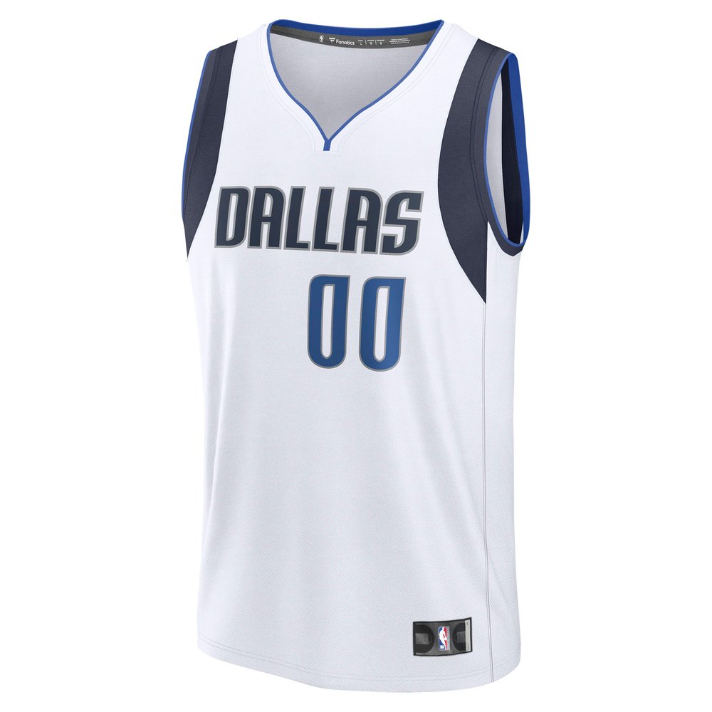 Maillot Dallas Mavericks Fast Break Association Edition - White