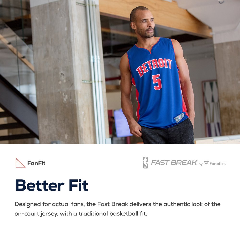 Maillot Detroit Pistons Fast Break Association Edition - Association Edition