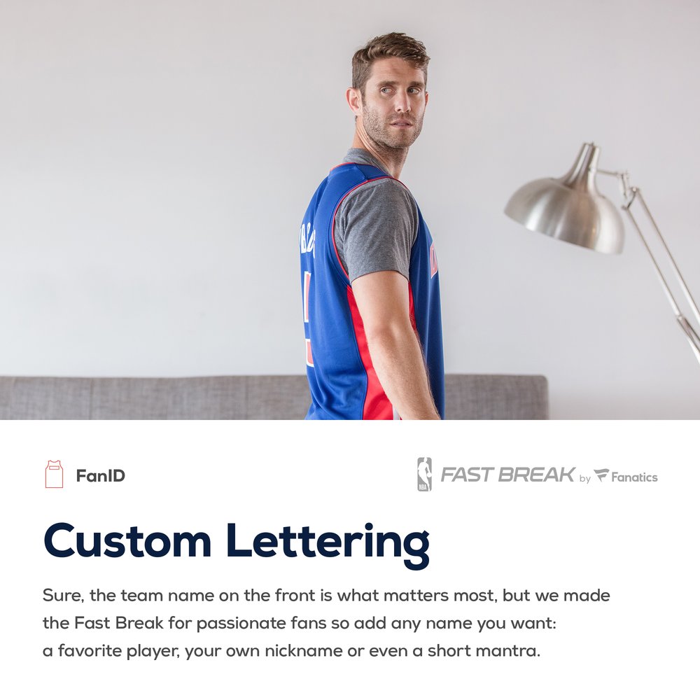 Maillot Detroit Pistons Fast Break Association Edition - Association Edition